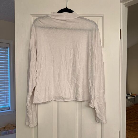 Aerie Long Sleeve Lounge Shirt XL - Picture 2 of 3